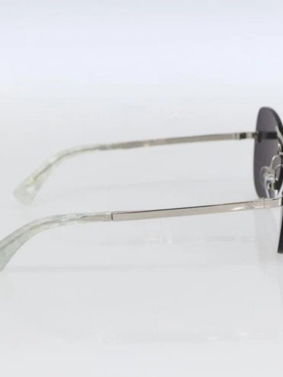 CHANEL Sunglasses metal Purple CC Auth SW1993V main image 7